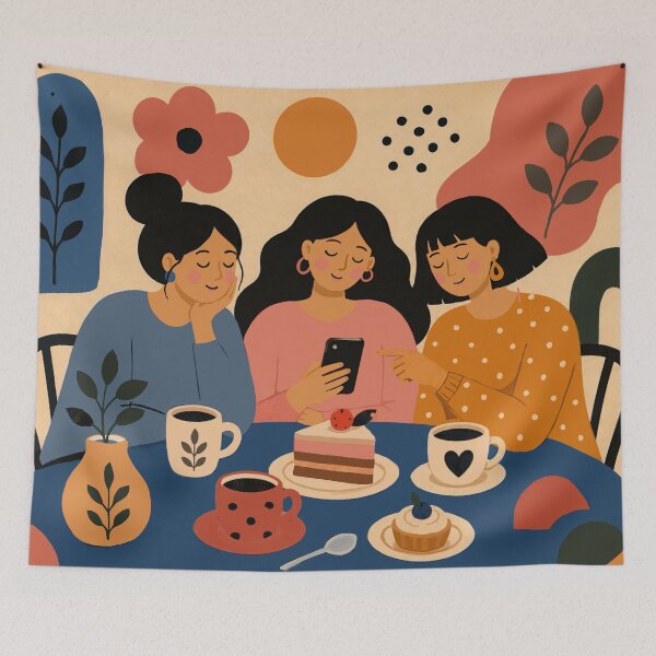 Item preview, 2. Friends Reunion designed and sold by NeuroArtGallery.