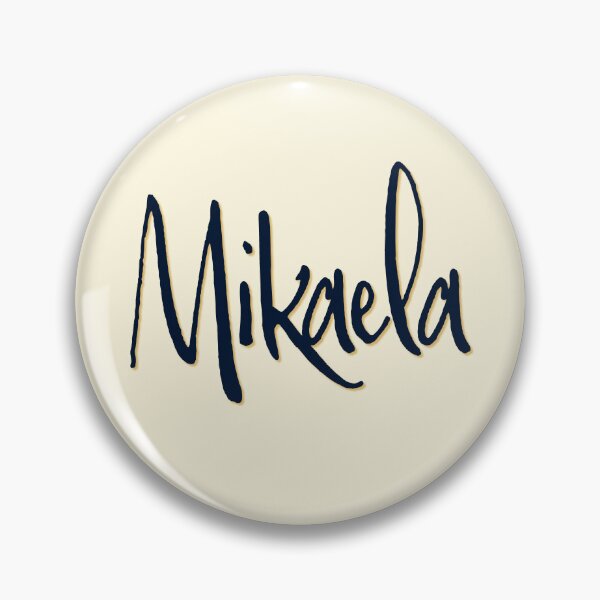Item preview, MIKAELA personalized type design designed and sold by CharlottePlaceArt.