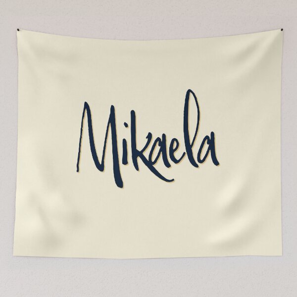 Item preview, MIKAELA personalized type design designed and sold by CharlottePlaceArt.