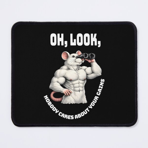 Item preview, Nobody Cares About Your Gains designed and sold by TheFineShirt.