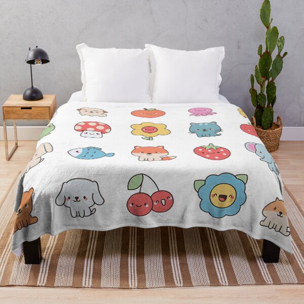 Item preview, Charming Kawaii Pals: Cute Animal & Fruit Sticker Collection designed and sold by shopitretanslim.