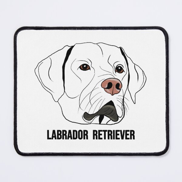 Item preview, Cute Labrador Retriever Dog Face Illustration designed and sold by kunjaw.
