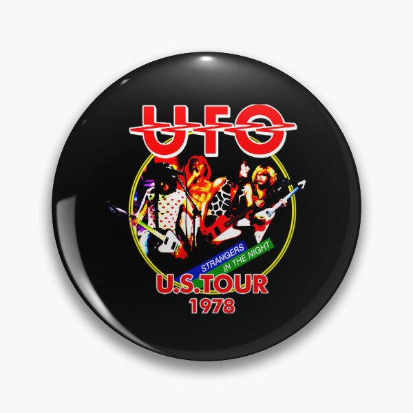 Item preview, UFO Band Strangers In The Night US Tour 1978 Vintage Graphic designed and sold by SaeedMoosa.