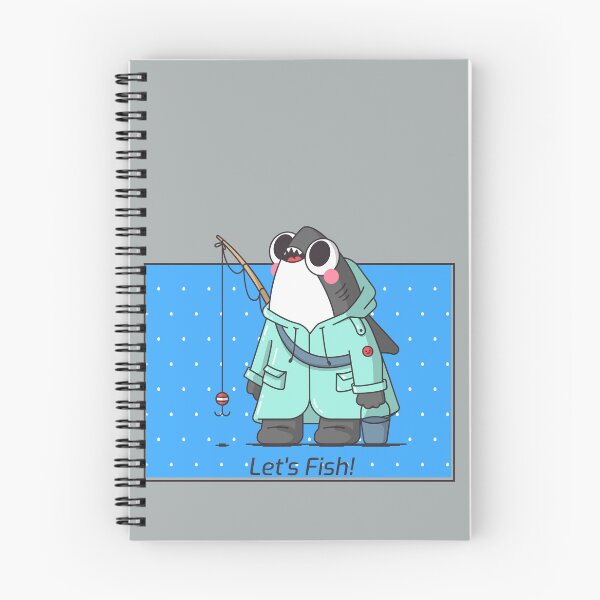 Item preview, Let's Fish, Shark designed and sold by QuirkETee.
