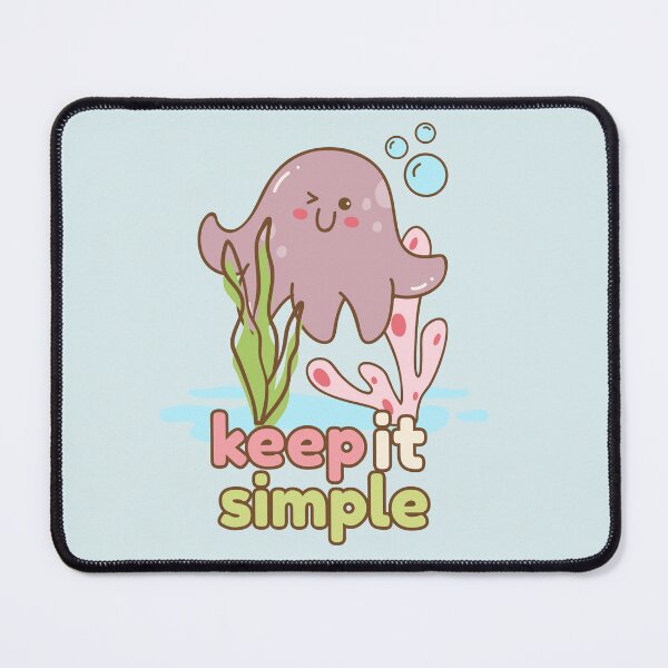 Item preview, Keep It Simple Octopus designed and sold by QuirkETee.