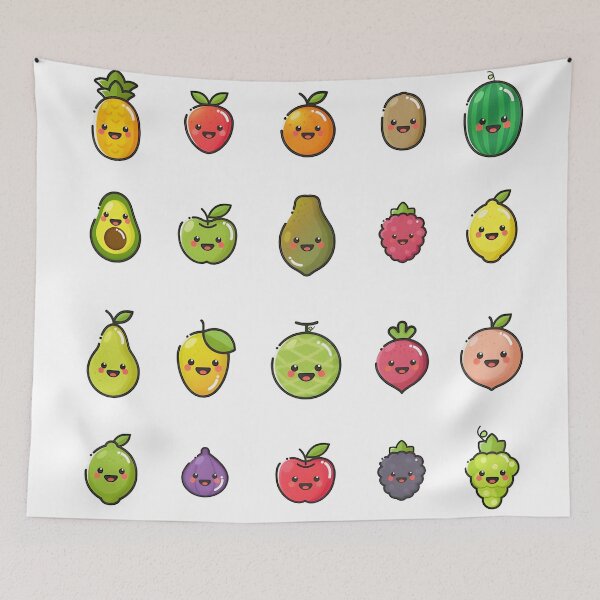 Item preview, Super Sweet Fruit Friends: A Kawaii Food designed and sold by shopitretanslim.