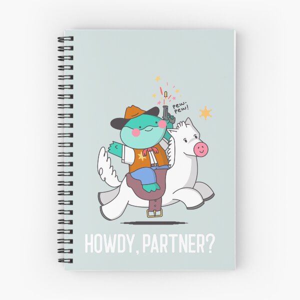 Item preview, horse riding frog cowboy  designed and sold by QuirkETee.