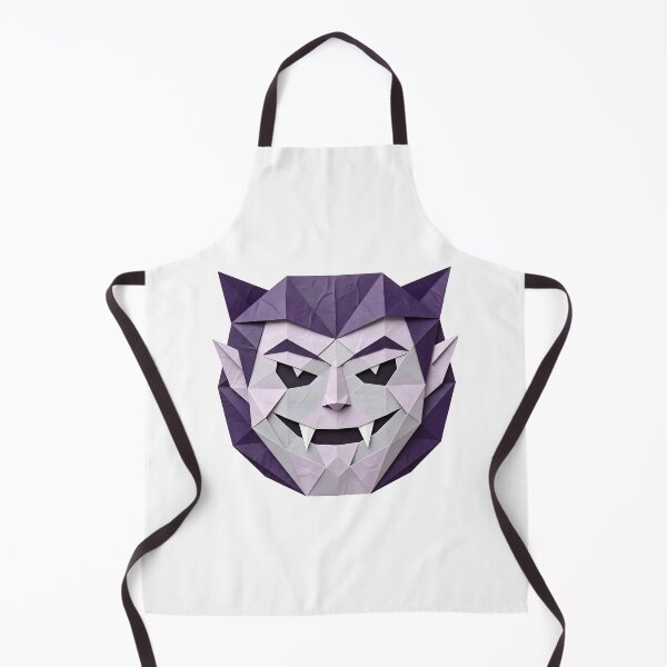 Item preview, Purple Low-Poly Origami Dracula Face Illustration designed and sold by Marcu Ioachim.