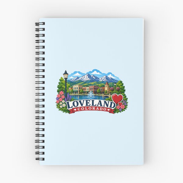 Item preview, Loveland, Colorado - Sweetheart City, Rocky Mountain designed and sold by Myra365Art.