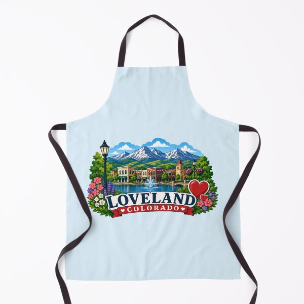 Item preview, Loveland, Colorado - Sweetheart City, Rocky Mountain designed and sold by Myra365Art.