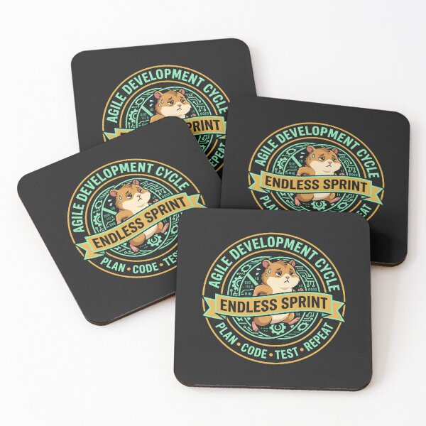 Item preview, Endless Sprint - Agile Developer Software Engineer Gift designed and sold by SplashTastic.