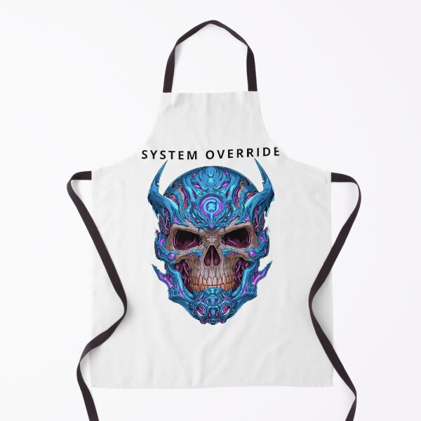 Item preview, Cyberpunk Futuristic Tech Skull Neon Graphic designed and sold by TrendyGalaxy.