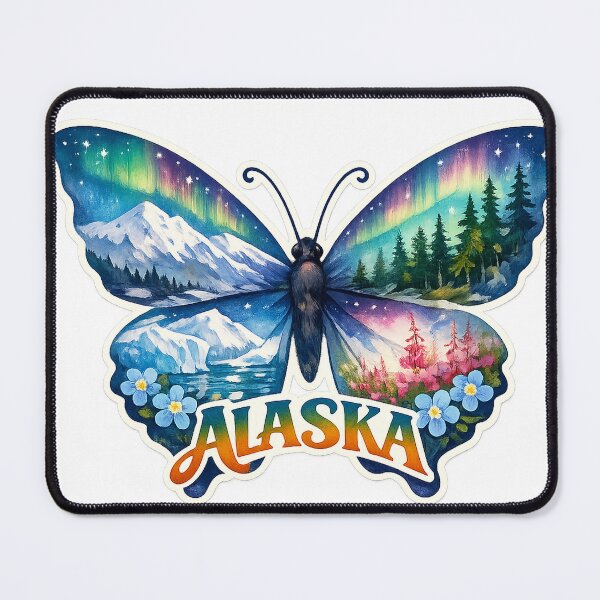 Item preview, Alaska State Soul Butterfly designed and sold by Whimspired By Paxx.