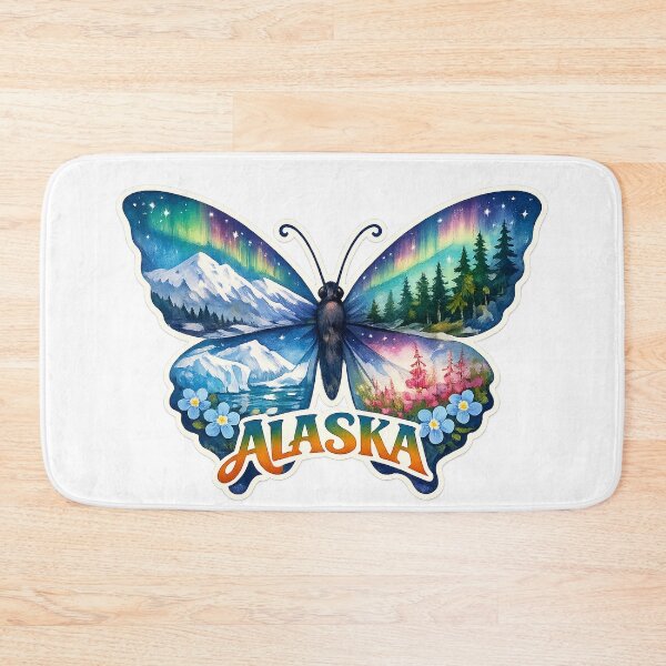 Item preview, Alaska State Soul Butterfly designed and sold by Whimspired By Paxx.