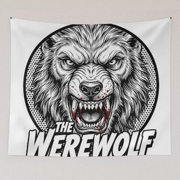 Item preview, The Werewolf designed and sold by Dabbah Studio.