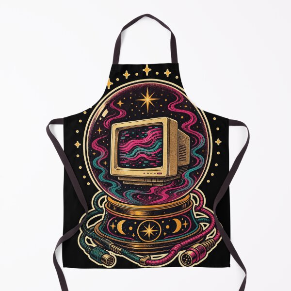Item preview, Adversarial Analog Oracle Retro CRT Cyber Art designed and sold by Uglyandcute.