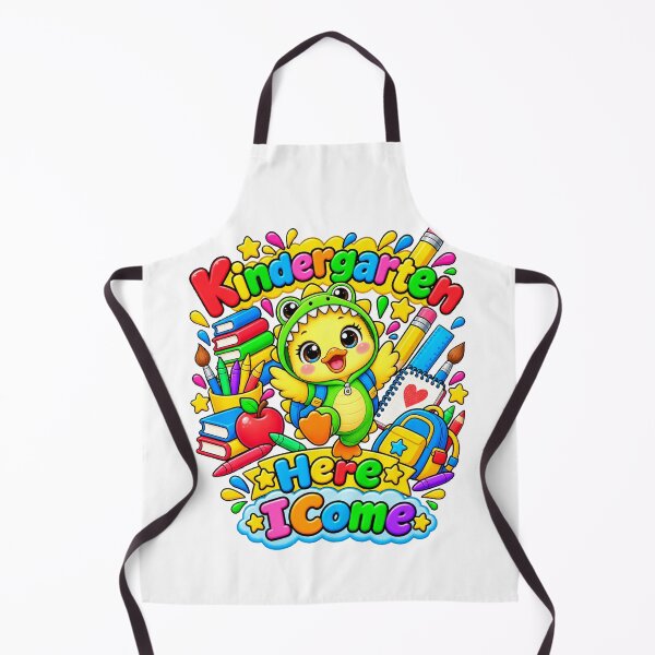 Item preview, Cute Dinosaur Duck Kindergarten Here I Come designed and sold by QuiteOrbit.