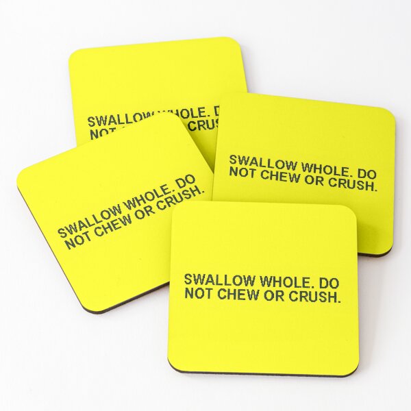 Item preview, do not chew designed and sold by InkTheCrow.