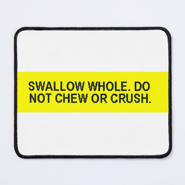 Item preview, do not chew designed and sold by InkTheCrow.