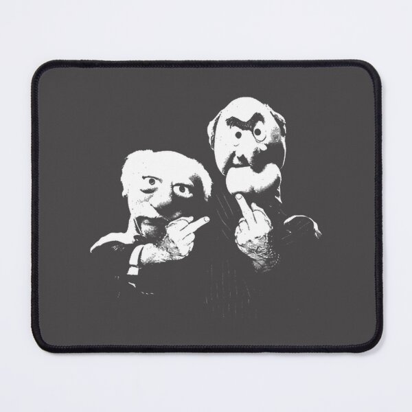 Item preview, Statler & Waldorf Middle Finger – Sarcastic Muppets Graphic Tee | Perfect Gift For You And Friends designed and sold by farmerjohn23.