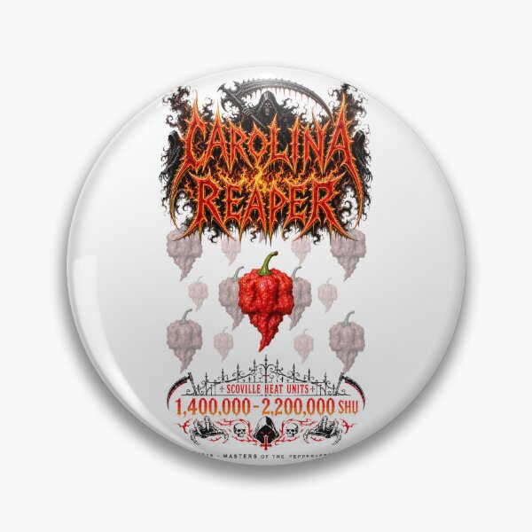 Item preview, Carolina Reaper: Pepper & Scoville Heat Units designed and sold by Jessie Slamwhorella.