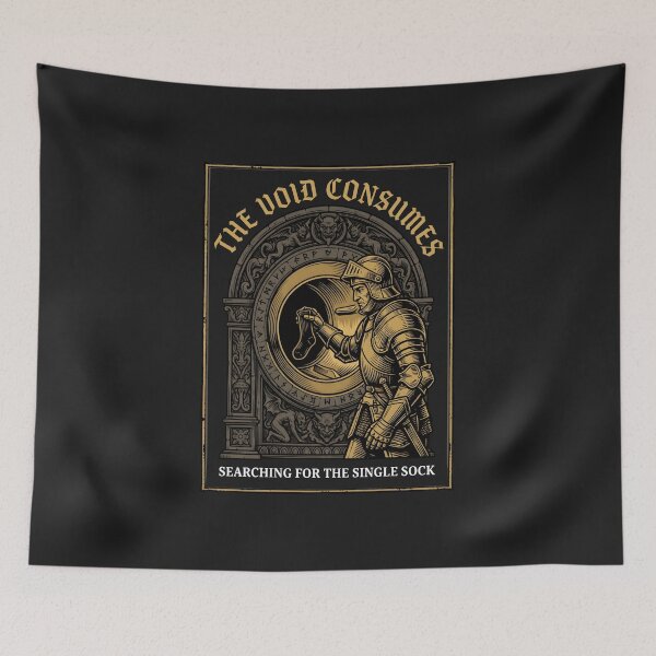 Item preview, The Void Consumes - Medieval Fantasy Dark Academia Humor designed and sold by SplashTastic.