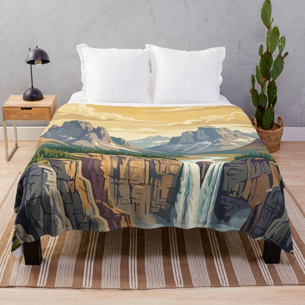 Item preview, Nahanni National Park Canada Travel Vintage designed and sold by RareDeerArt.