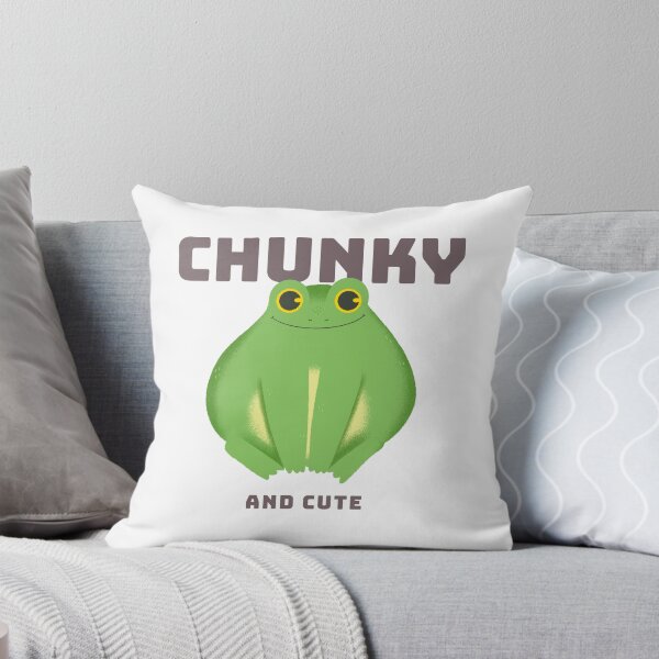 Item preview, Chunky and Cute Frog  designed and sold by QuirkETee.