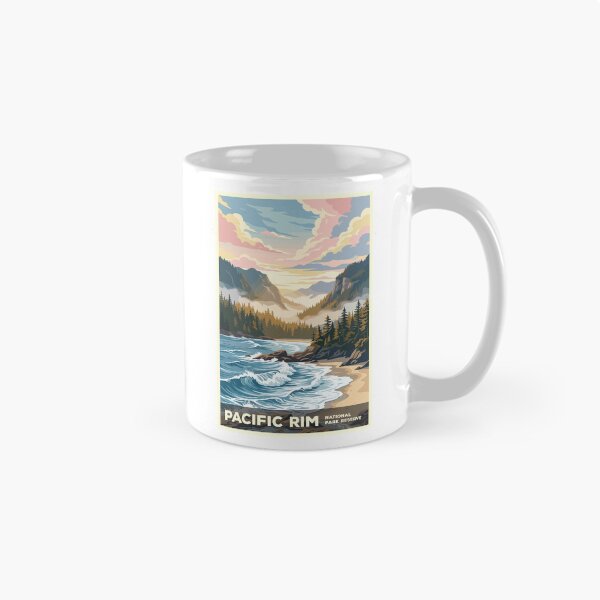 Item preview, Pacific Rim National Park Canada Travel Vintage designed and sold by RareDeerArt.