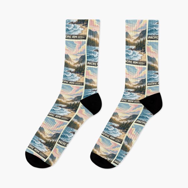 Item preview, Pacific Rim National Park Canada Travel Vintage designed and sold by RareDeerArt.