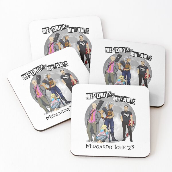 Item preview, Mecdrox and The Mutants Midgardr Tour 2023 Band designed and sold by StuartMooreArt.