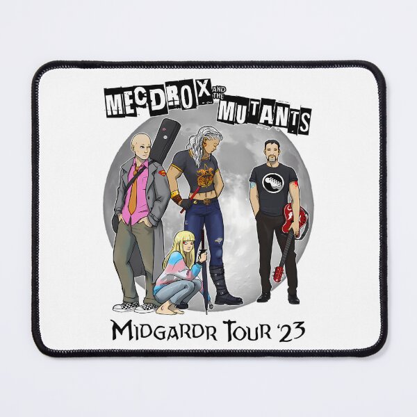 Item preview, Mecdrox and The Mutants Midgardr Tour 2023 Band designed and sold by StuartMooreArt.