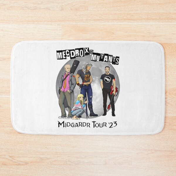Item preview, Mecdrox and The Mutants Midgardr Tour 2023 Band designed and sold by StuartMooreArt.