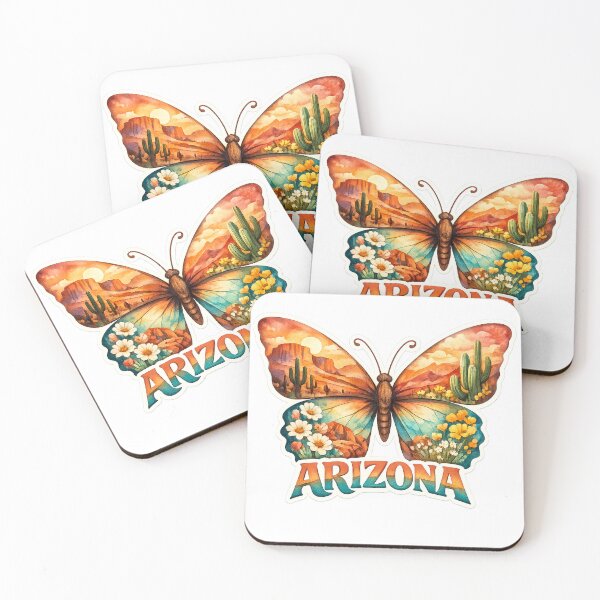 Item preview, Arizona State Soul Butterfly designed and sold by Whimspired By Paxx.