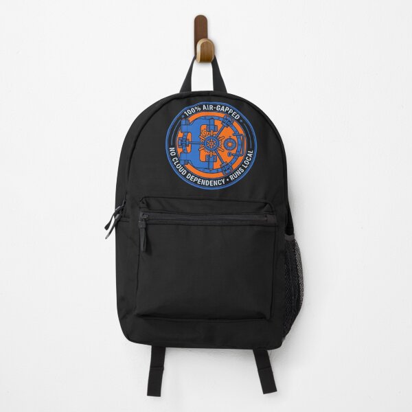 Item preview, 100 Percent Air-Gapped - Cybersecurity Tech Privacy Emblem designed and sold by SplashTastic.