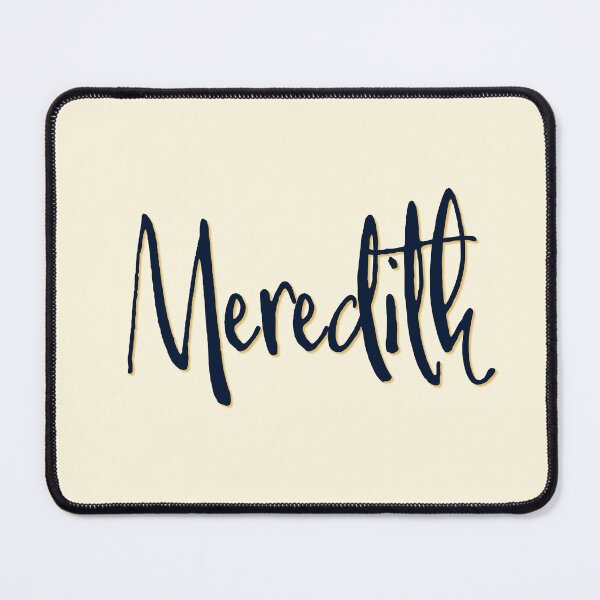 Item preview, MEREDITH personalized type design designed and sold by CharlottePlaceArt.