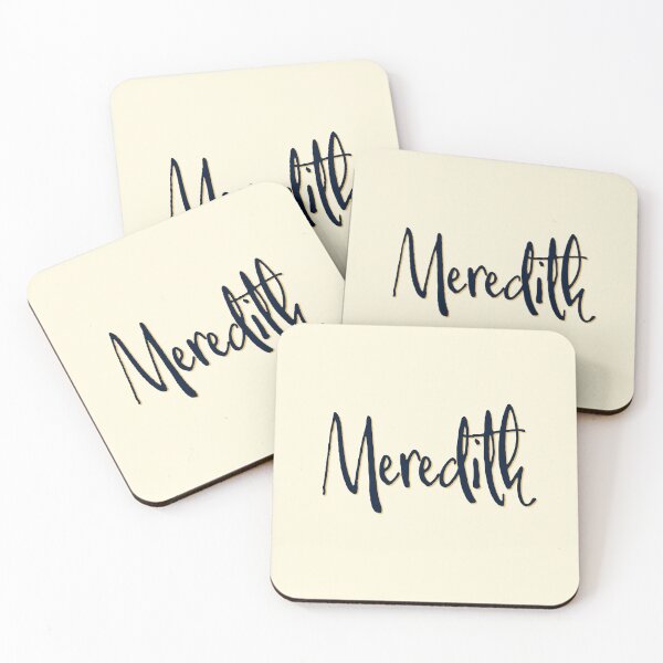 Item preview, MEREDITH personalized type design designed and sold by CharlottePlaceArt.