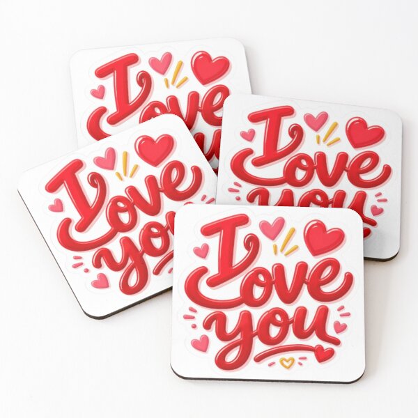 Item preview, I Love You 3D designed and sold by MR4me.