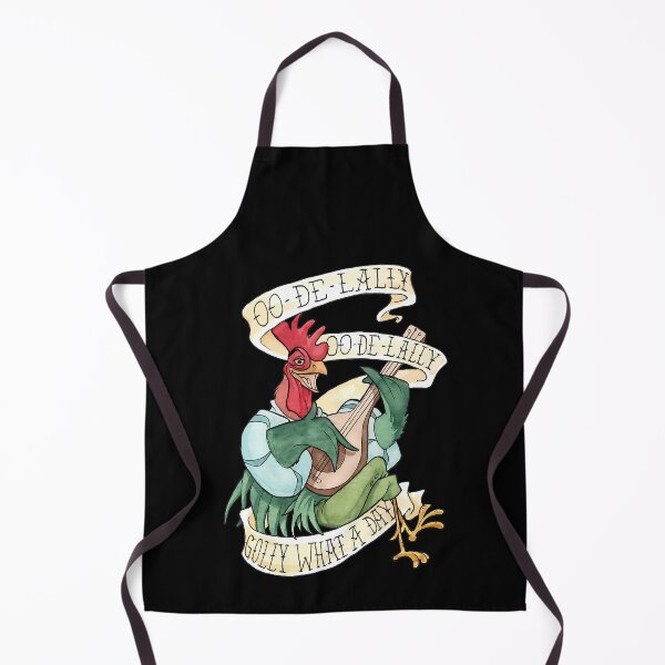 Item preview, Oo-De-Lally Rooster Lute Poster designed and sold by dakitaha.