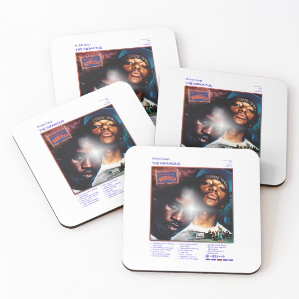 Item preview, Mobb Deep - The Infamous Tracklist Album designed and sold by StuartMooreArt.