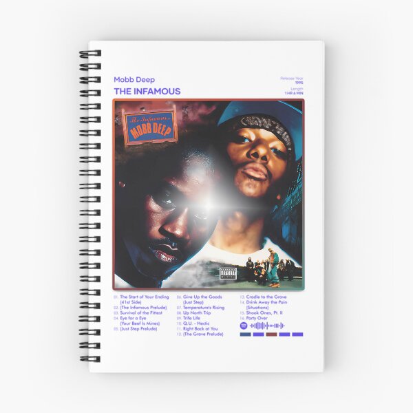Item preview, Mobb Deep - The Infamous Tracklist Album designed and sold by StuartMooreArt.