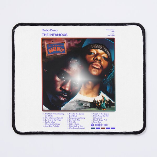 Item preview, Mobb Deep - The Infamous Tracklist Album designed and sold by StuartMooreArt.