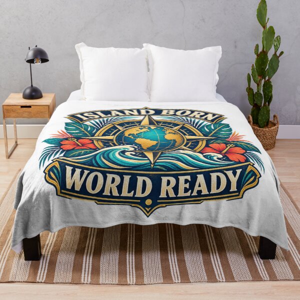 Item preview, Island Born, World Ready – Caribbean Heritage Travel Design designed and sold by CaribChroma.