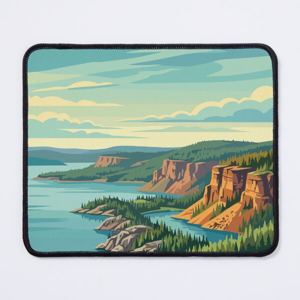 Item preview, Thaidene Nëné National Park Canada Travel Vintage designed and sold by RareDeerArt.