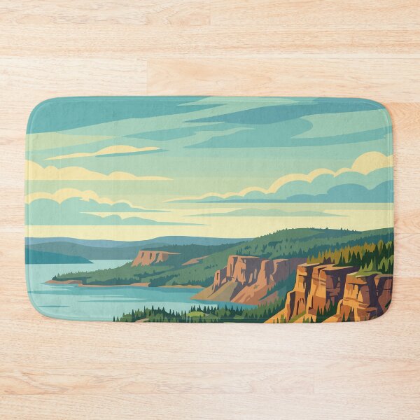 Item preview, Thaidene Nëné National Park Canada Travel Vintage designed and sold by RareDeerArt.