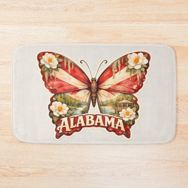 Item preview, Alabama State Soul Butterfly designed and sold by Whimspired By Paxx.