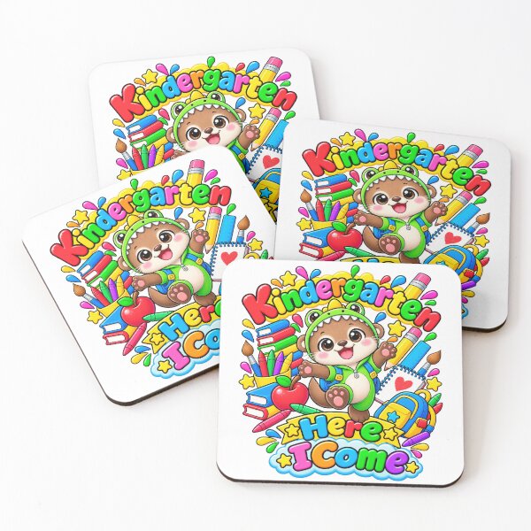 Item preview, Kindergarten Here I Come funny Otter designed and sold by QuiteOrbit.