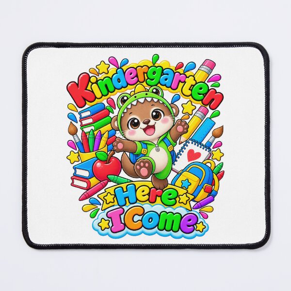 Item preview, Kindergarten Here I Come funny Otter designed and sold by QuiteOrbit.