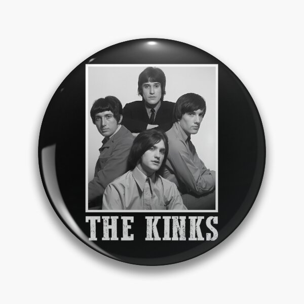 Item preview, The Kinks Vintage 60s British Rock Band Portrait designed and sold by StuartMooreArt.