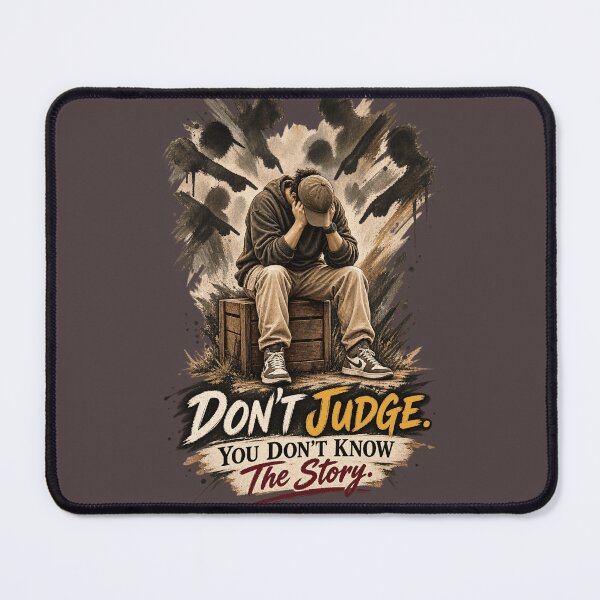 Item preview, Dont Judge You Dont Know Story designed and sold by WearTheVibe Store.